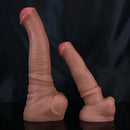 8.66in 11.42in Realistic Silicone Soft Trunk Female Male Big Dildo Sex Toy