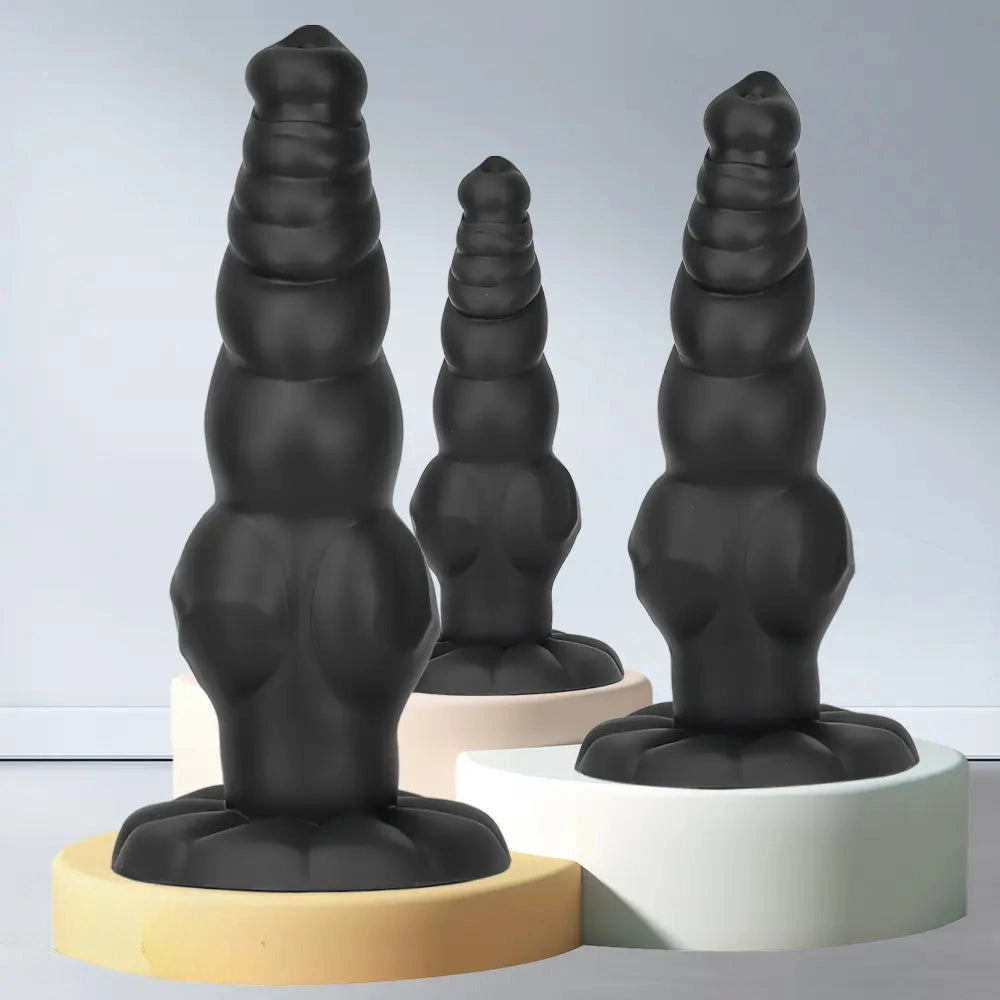 8.66in 11.81in 14.17in Heterosexual Animal Upgraded Dog Silicone Big Dildo
