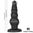 8.66in 11.81in 14.17in Heterosexual Animal Upgraded Dog Silicone Big Dildo