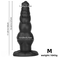 8.66in 11.81in 14.17in Heterosexual Animal Upgraded Dog Silicone Big Dildo