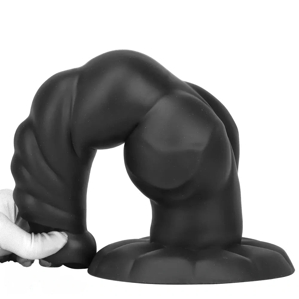 8.66in 11.81in 14.17in Heterosexual Animal Upgraded Dog Silicone Big Dildo