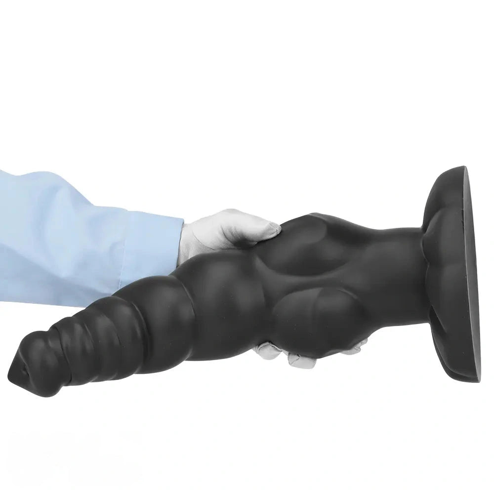 8.66in 11.81in 14.17in Heterosexual Animal Upgraded Dog Silicone Big Dildo