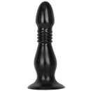 8.66in 12.2in Super Big Head Anal Dilation Black Big PVC Anal Plug Dildo