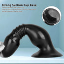 8.66in 12.2in Super Big Head Anal Dilation Black Big PVC Anal Plug Dildo