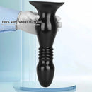 8.66in 12.2in Super Big Head Anal Dilation Black Big PVC Anal Plug Dildo