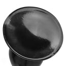 8.66in 12.2in Super Big Head Anal Dilation Black Big PVC Anal Plug Dildo