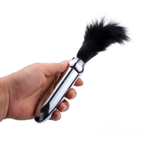 8.66in 3in1 Metal Dildo With Whip Pad For Anus BDSM Sex Toy