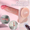 8.66in 4in1 Thrusting Rotation Heating Vibrating Silicone Automatic Dildo