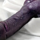 8.66in 8.74in 10.43in Big Ebony Silicone Flexible Dildo For Adult Women