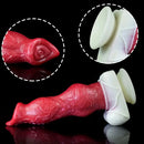 8.66in 9.45in 11.6in Large Dog Knot Silicone Soft Dildo For G-Spot Anus