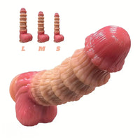 8.66in 9.4in 11in Liquid Silicone Soft Big Dildo Fantasy Sex Toy With Suction Cup