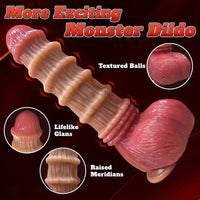 8.66in 9.4in 11in Liquid Silicone Soft Big Dildo Fantasy Sex Toy With Suction Cup