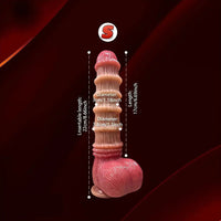 8.66in 9.4in 11in Liquid Silicone Soft Big Dildo Fantasy Sex Toy With Suction Cup