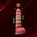 8.66in 9.4in 11in Liquid Silicone Soft Big Dildo Fantasy Sex Toy With Suction Cup