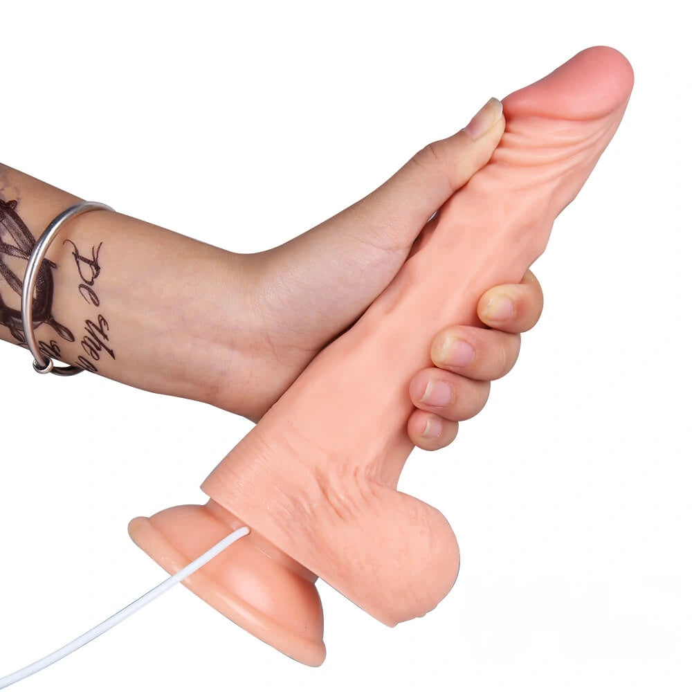 8.66in 9.85in Automatic Electric Swing Vibrating Dildo Sex Toy