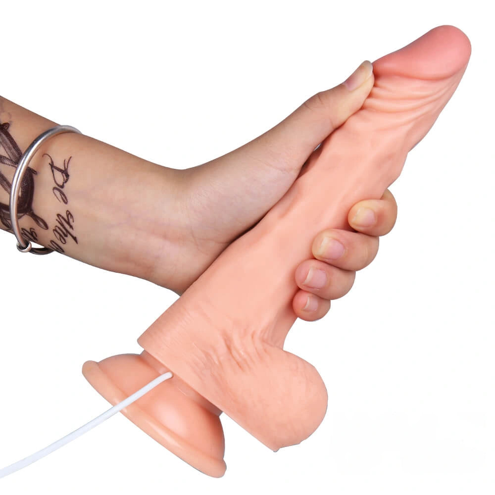 8.66in 9.85in Automatic Electric Swing Vibrating Dildo Sex Toy