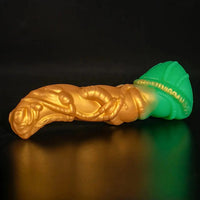 8.66in Alien Realistic Simulation SM Toy Liquid Silicone SM Rear Play Dildo