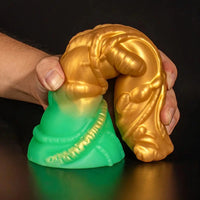 8.66in Alien Realistic Simulation SM Toy Liquid Silicone SM Rear Play Dildo