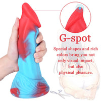 8.66in Ancient Beast Snake Women Couples Men Riding Huge Dildo