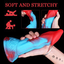 8.66in Ancient Beast Snake Women Couples Men Riding Huge Dildo