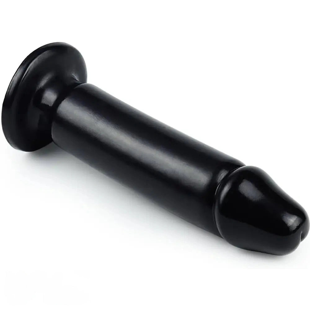 8.66in Big Black PVC Dildo Penis Big Suction Cup Adult Anal Sex Toy