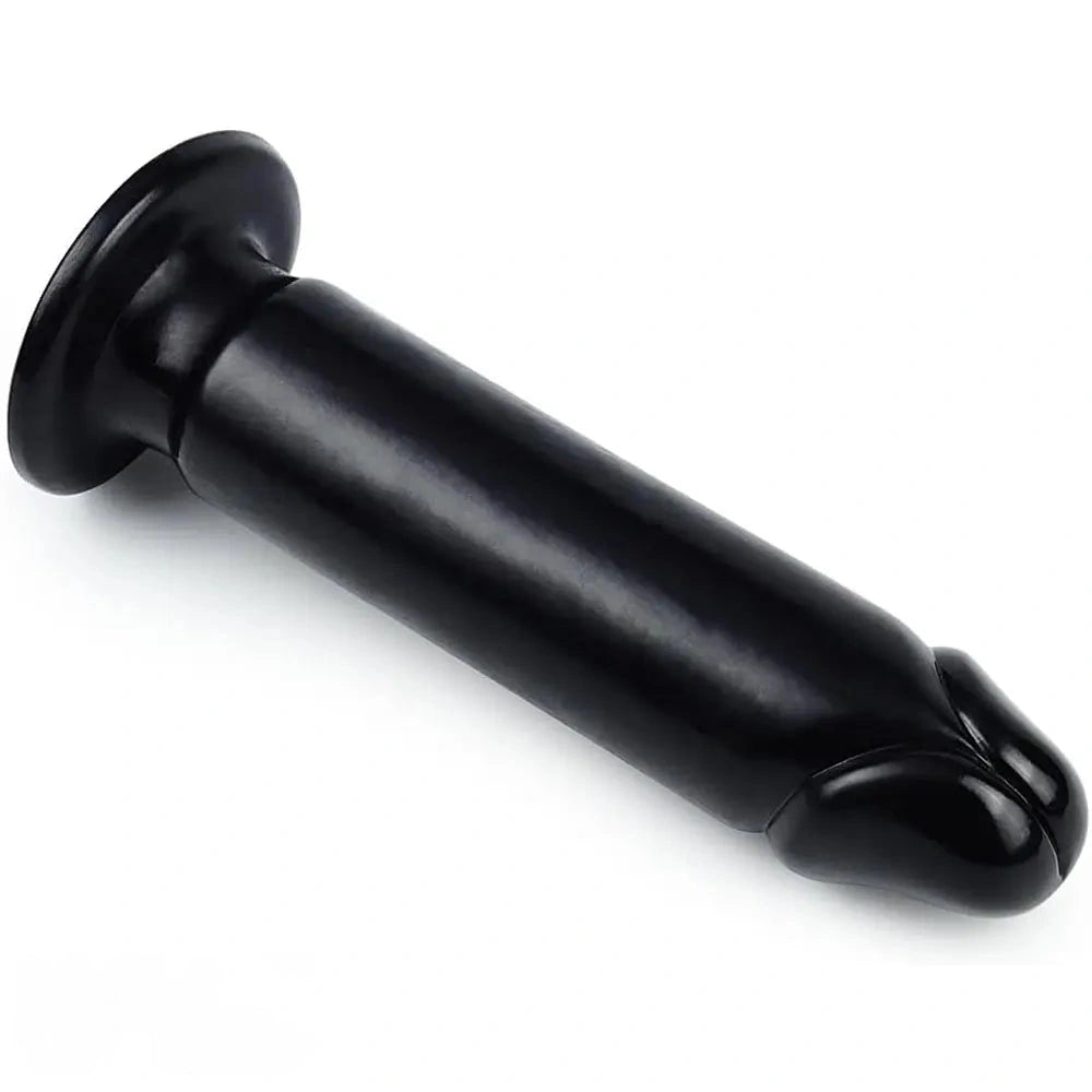 8.66in Big Black PVC Dildo Penis Big Suction Cup Adult Anal Sex Toy