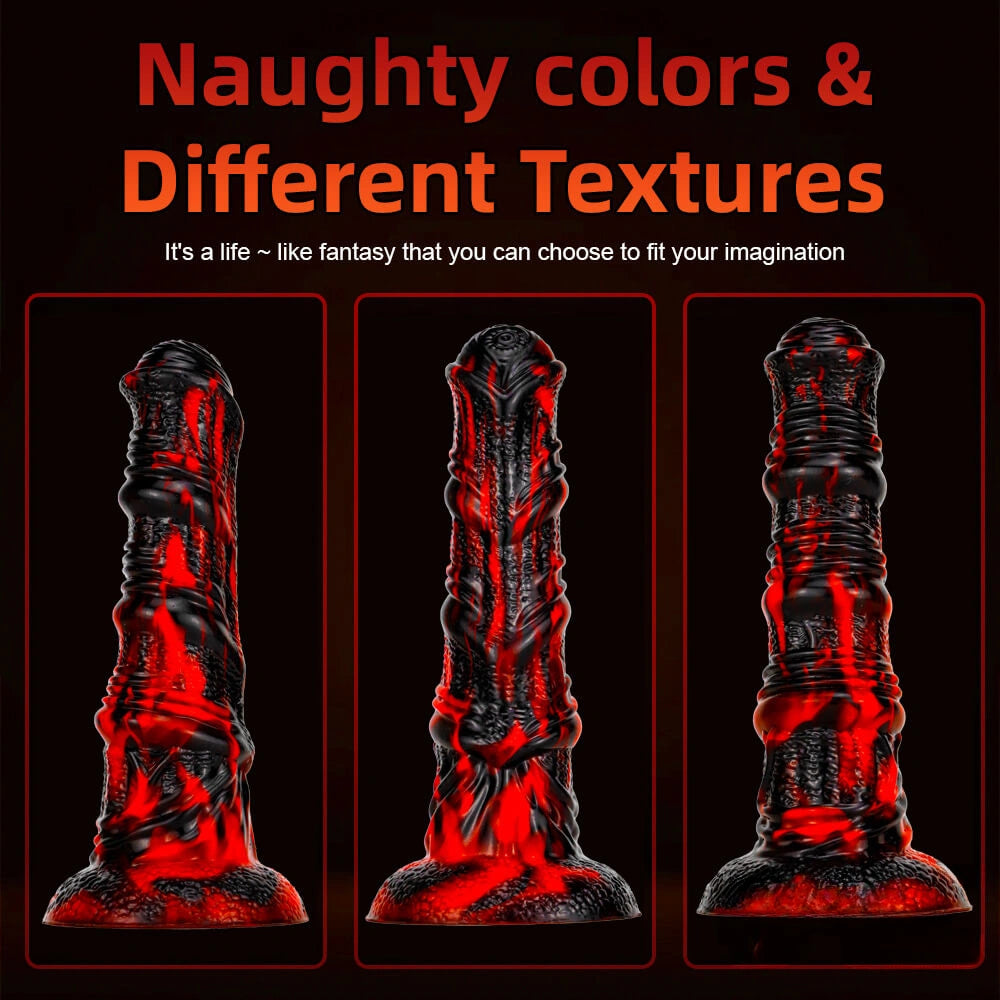 8.66in Big Fantasy Horse Dildo Adult Love Toy For Women Orgasm Sex