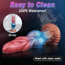8.66in Big Knot Silicone Fantasy Dildo For Lifelike G-Spot Stimulation