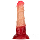 8.66in Big Long Thick 3D Printed Dildo Animal Horse Ombre Sex Toy