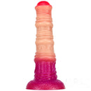 8.66in Big Long Thick 3D Printed Dildo Animal Horse Ombre Sex Toy