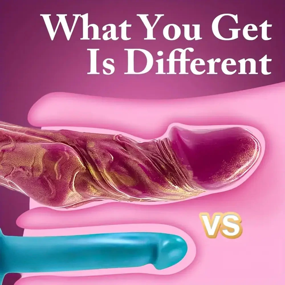 8.66in Big Monster Fantasy Silicone Soft Dildo For Couples Men Women