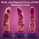 8.66in Big Monster Fantasy Silicone Soft Dildo For Couples Men Women