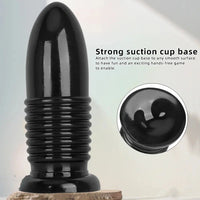 8.66in Big PVC Butt Plug Dildo Intimate Fun Adult Toy For Women Couples