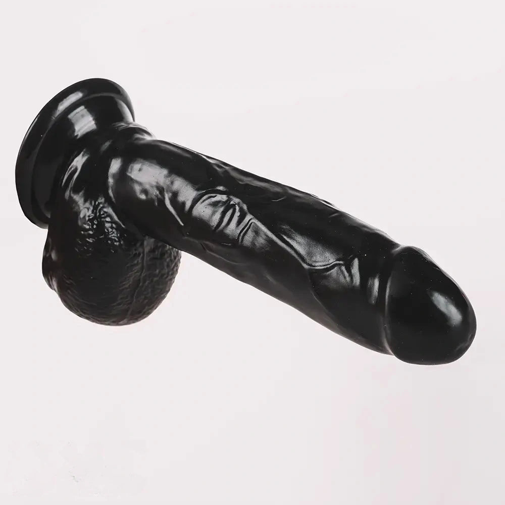 8.66in Big Real PVC Skin Suction Cup Dildo For Sex Toy Advancers