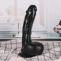 8.66in Big Real PVC Skin Suction Cup Dildo For Sex Toy Advancers