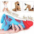 8.66in Black Men Big Thick Dildo With Suction Cup