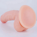 8.66in Curved Lifelike Feeling Dildo For Beginner Men Women Couples 18+