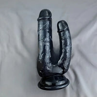 8.66in Double-Ended Dildo Realistic Adult Toy Female Pleasure Device