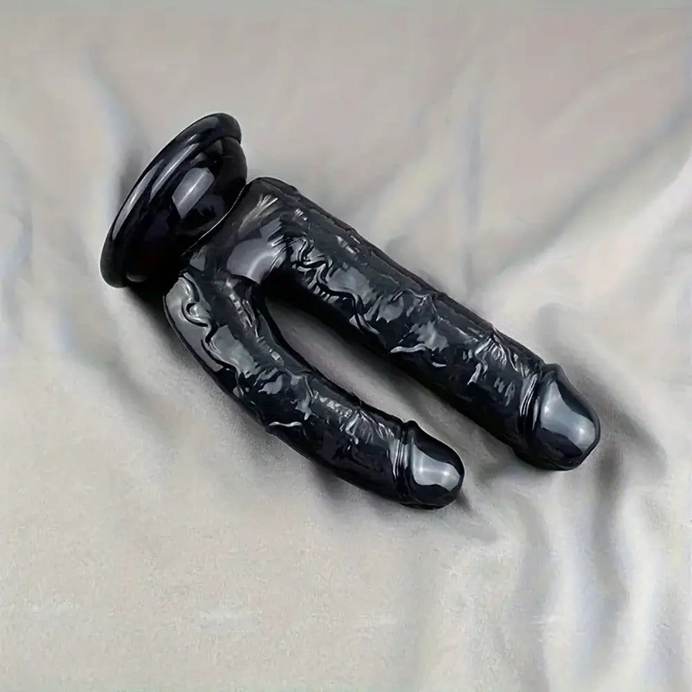8.66in Double-Ended Dildo Realistic Adult Toy Female Pleasure Device