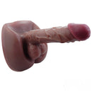 8.66in Double-layer Liquid Silicone Dildo For Female With Sitting Standing