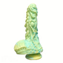 8.66in Dragon Giant Fantasy Odd Reality Thick G-spot Soft Silicone Anal Dildo