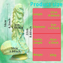 8.66in Dragon Giant Fantasy Odd Reality Thick G-spot Soft Silicone Anal Dildo