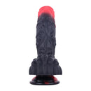 8.66in Dragon Monster Liquid Silicone Soft Big Dildo For Adult Pleasure
