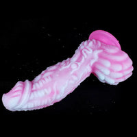 8.66in Dragon Monster Liquid Silicone Soft Big Dildo For Adult Pleasure