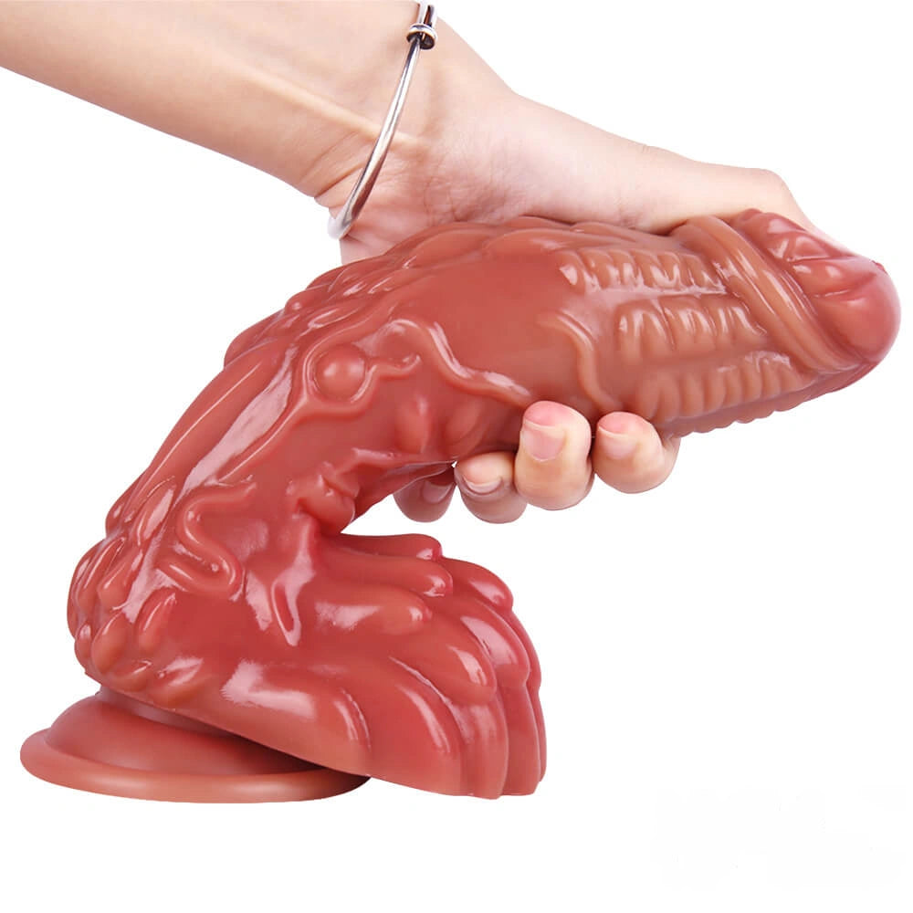 8.66in Dragon Odd Dildo Silicone Sex Toy For Women Couples Sex Toy