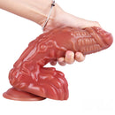 8.66in Dragon Odd Dildo Silicone Sex Toy For Women Couples Sex Toy