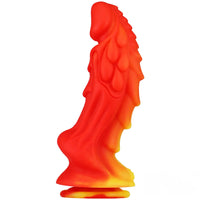8.66in Dragon Top Quality Silicone Thick Dildo For Anus Stimulation