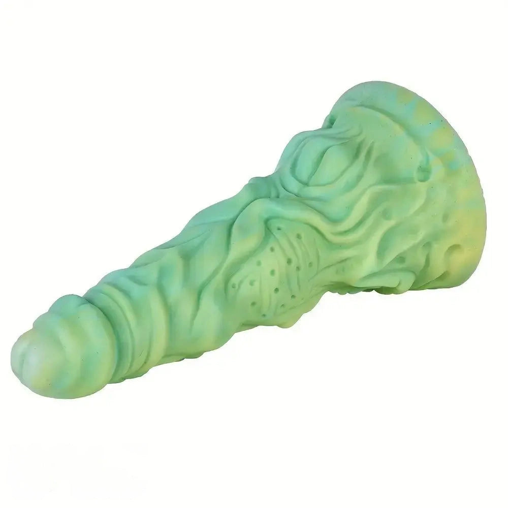 8.66in Dreamy Monster Creature Thick Alien Toy Suction Cup Silicone Dildo