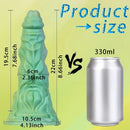 8.66in Dreamy Monster Creature Thick Alien Toy Suction Cup Silicone Dildo
