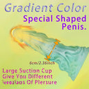 8.66in Dreamy Monster Creature Thick Alien Toy Suction Cup Silicone Dildo